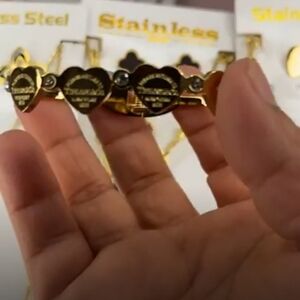 Unlisted  gold pated jewlary and sterling silver